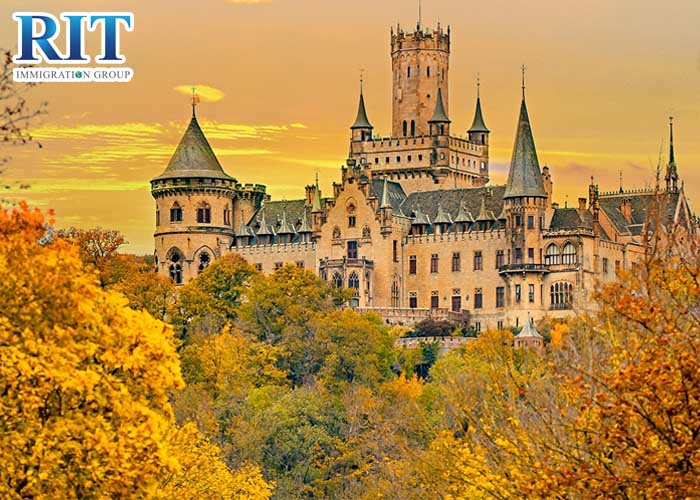 Quy trình bao giờ cũng có mục là xin visa Đức