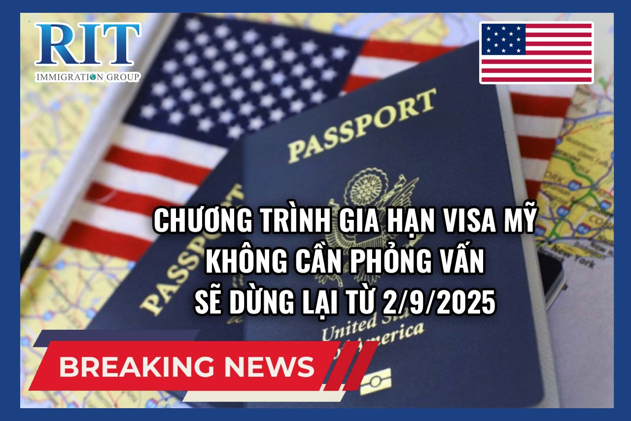Gia hạn visa mỹ không phỏng vấn