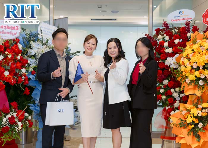 Khách hàng bảo lãnh người thân sang Đức thành công