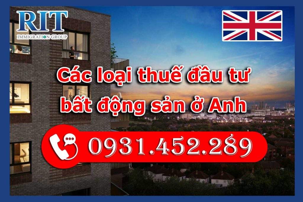 thuế đầu tư bất động sản ở Anh