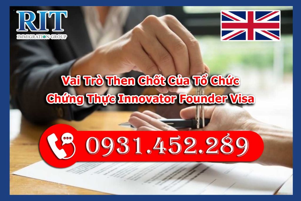 Tổ chức chứng thực Innovator Founder Visa