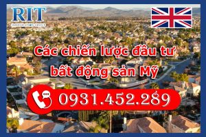 Các chiến lược đầu tư bất động sản Mỹ