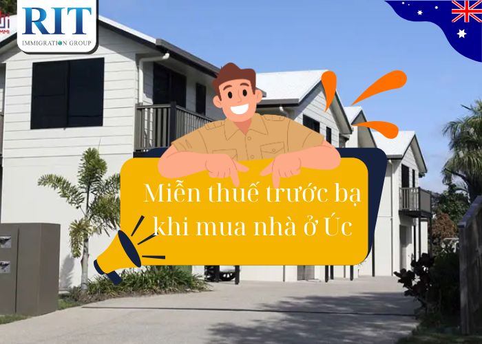 Miễn thuế trước bạ cho người mua nhà ở Úc