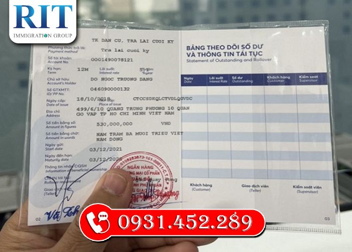 Chứng Minh Tài Chính Xin Visa Là Gì