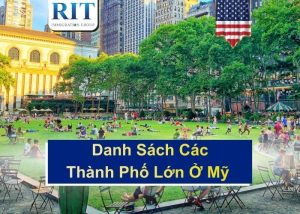 danh sách các thành phố lớn ở mỹ