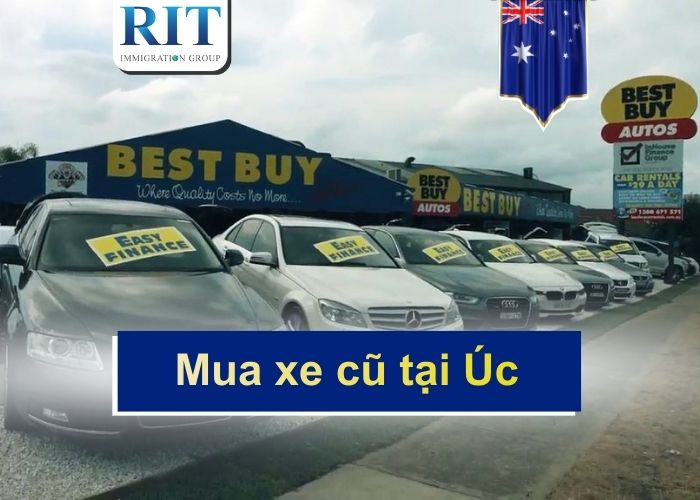 mua xe cũ tại Úc