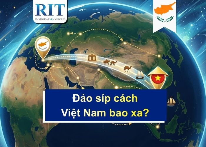 Đảo Síp cách Việt Nam bao xa