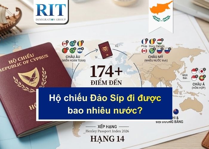Hộ chiếu Đảo Síp đi được bao nhiêu nước?