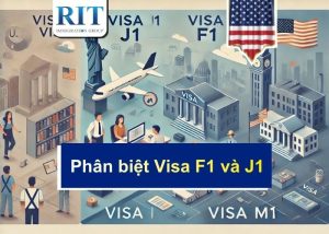 phân biệt visa J1 và F1