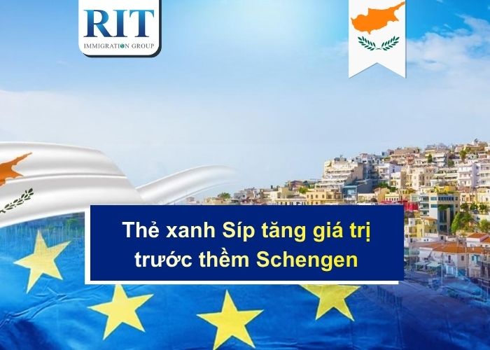Thẻ xanh Síp tăng giá trị trước thềm Schengen