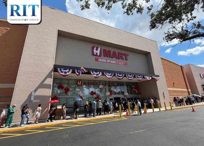 Hệ thống siêu thị H Mart (Phủ sóng toàn nước Mỹ)