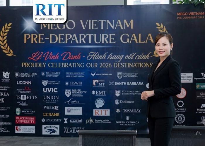 Khai Phá Cánh Cửa Tương Lai Cùng RIT tại Pre-Departure Gala 2026