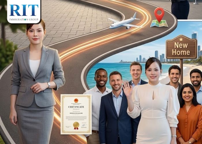Lộ trình đồng hành cùng RIT Immigration Group