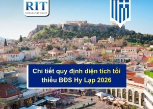 Chi tiết quy định diện tích tối thiểu BĐS Hy Lạp 2026
