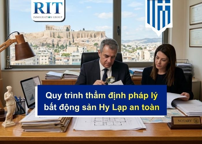 Quy trình thẩm định pháp lý bất động sản Hy Lạp an toàn